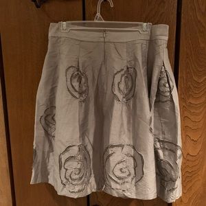Silver Women’s Skirt Size 12